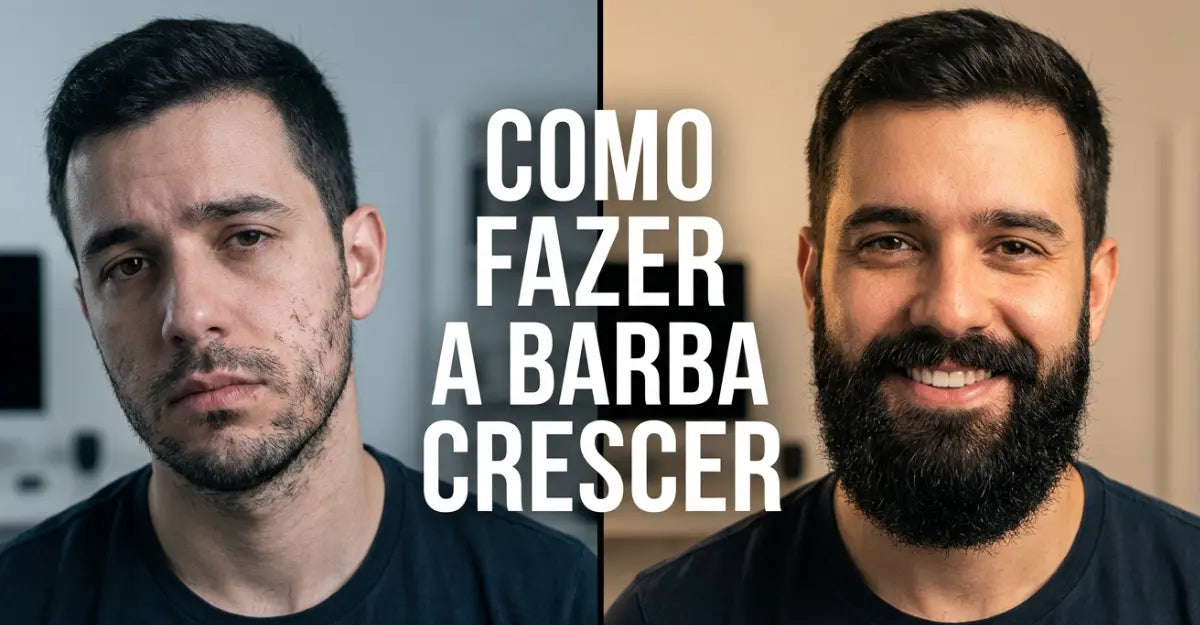 Como Fazer a Barba Crescer: Guia Completo do Que Funciona de Verdade